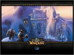World Of Warcraft, postacie, zamek, góra, fantasy